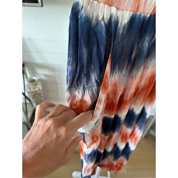 Patriotic tie dyed elastic waist harem pants sz small‎ NWT - Picture 5 of 13